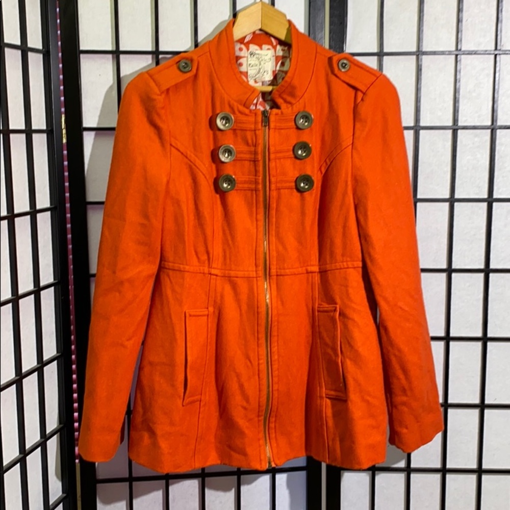 TULLE Wool Blend Jacket Size L